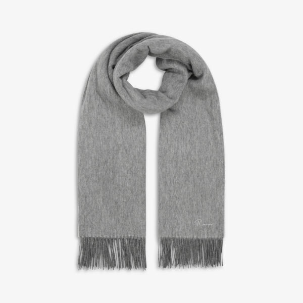Шарф из смеси шерсти и кашемира с вышитым логотипом Picton Reiss, серый
Шарф из смеси шерсти и кашемира с вышитым логотипом Picton Reiss, серый