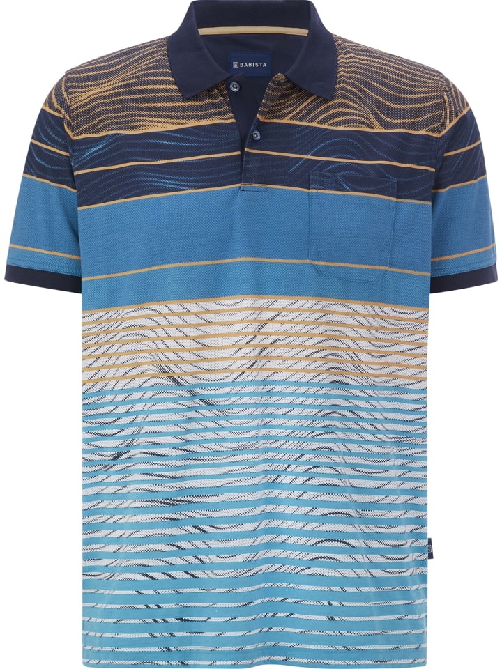 Футболка поло BABISTA, цвет blau gemustert
Футболка поло BABISTA, цвет blau gemustert