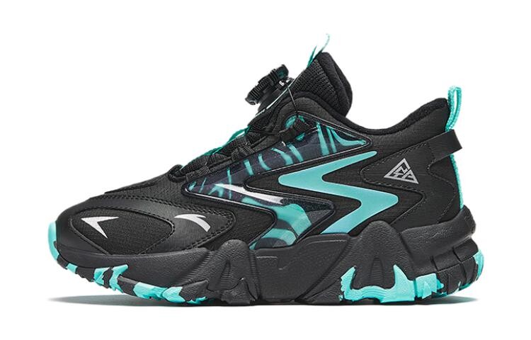 Кроссовки Anta kids Peak Climbing 2.0 Kids Lifestyle Shoes GS Low-top, черный 
Кроссовки Anta kids Peak Climbing 2.0 Kids Lifestyle Shoes GS Low-top, черный