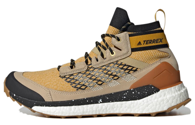 Terrex Free Hiker Outdoor Performance Shoes Men Mid Top Yellow/Black Adidas
Terrex Free Hiker Outdoor Performance Shoes Men Mid Top Yellow/Black Adidas
