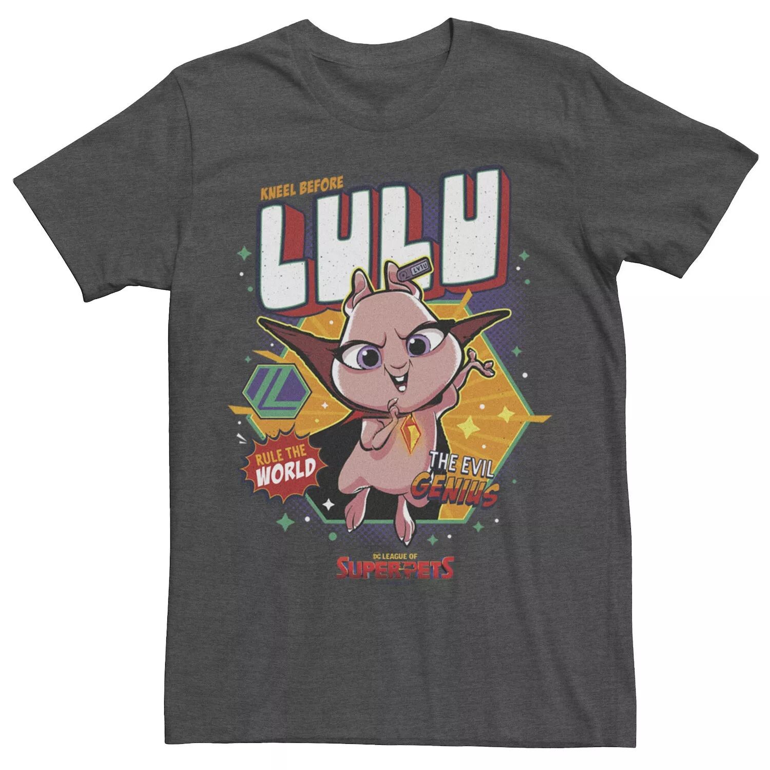 Мужская футболка DC Super Pets Lulu Badge Licensed Character, Серый, Мужская футболка DC Super Pets Lulu Badge Licensed Character
Мужская футболка DC Super Pets Lulu Badge Licensed Character, Серый, Мужская футболка DC Super Pets Lulu Badge Licensed Character