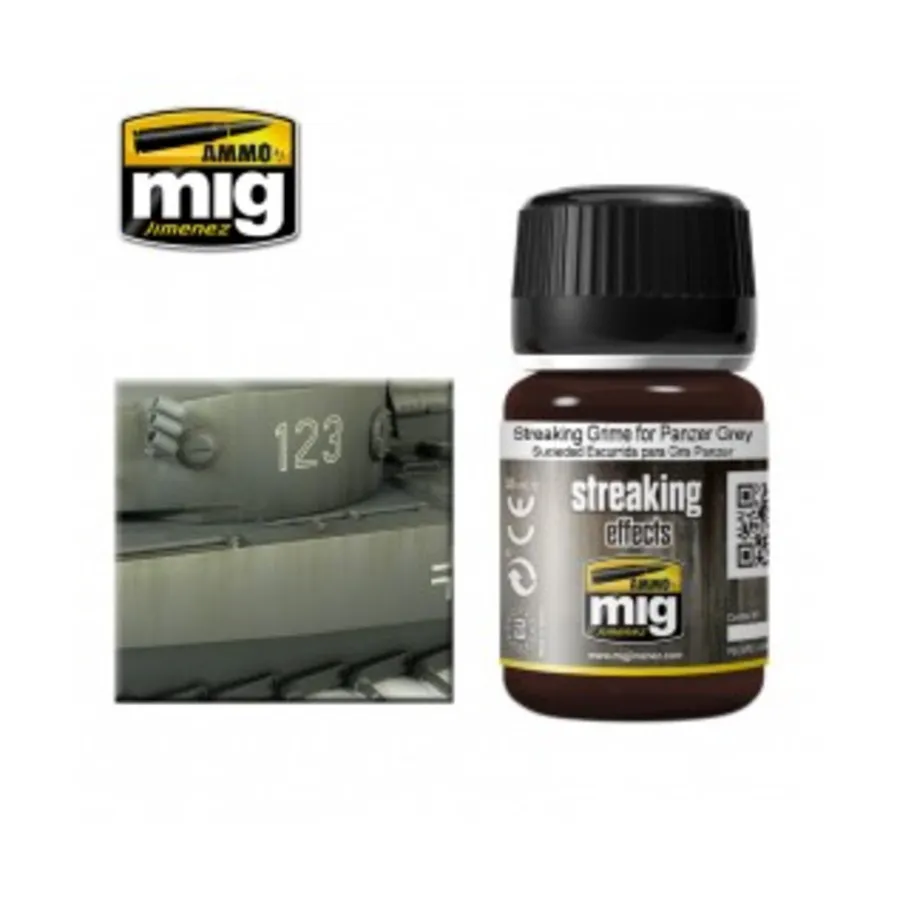 Полосы грязи для Panzer Grey, Enamel Singles - Streaking Effects
Полосы грязи для Panzer Grey, Enamel Singles - Streaking Effects