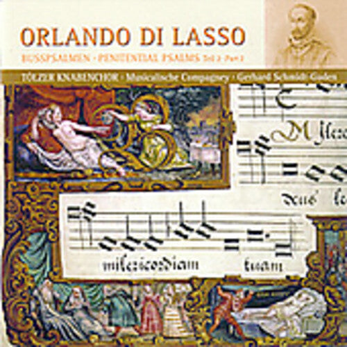 CD диск Lasso / Musicalische Compagney / Schmidt-Gaden: Penitential Psalms
CD диск Lasso / Musicalische Compagney / Schmidt-Gaden: Penitential Psalms