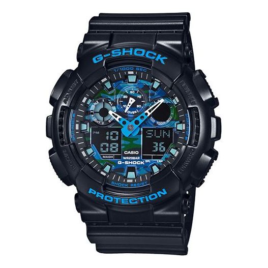 Casio G-Shock Аналогово-цифровые часы 'Черно-синие'
Casio G-Shock Аналогово-цифровые часы 'Черно-синие'