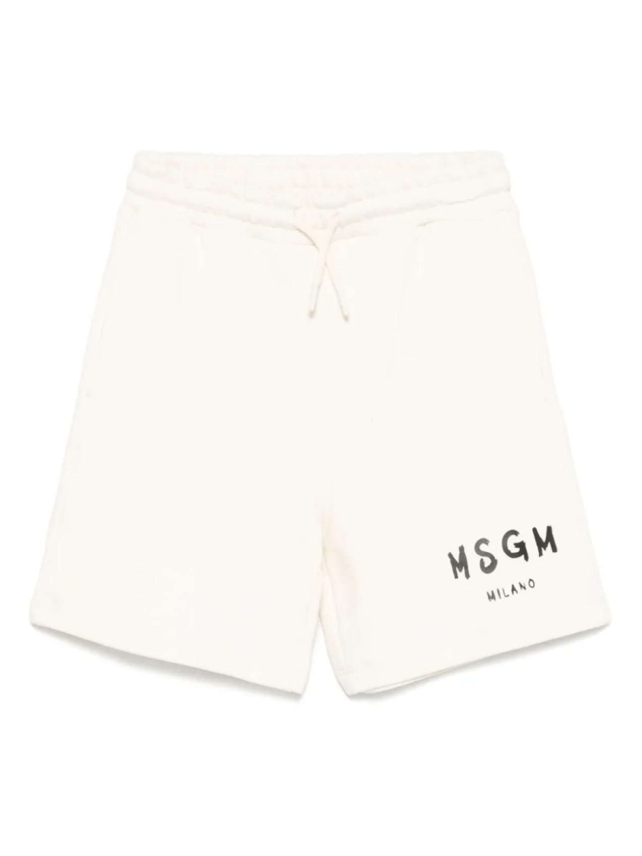 Детские хлопковые шорты MSGM MSGM Kids, нейтральный 
Детские хлопковые шорты MSGM MSGM Kids, нейтральный