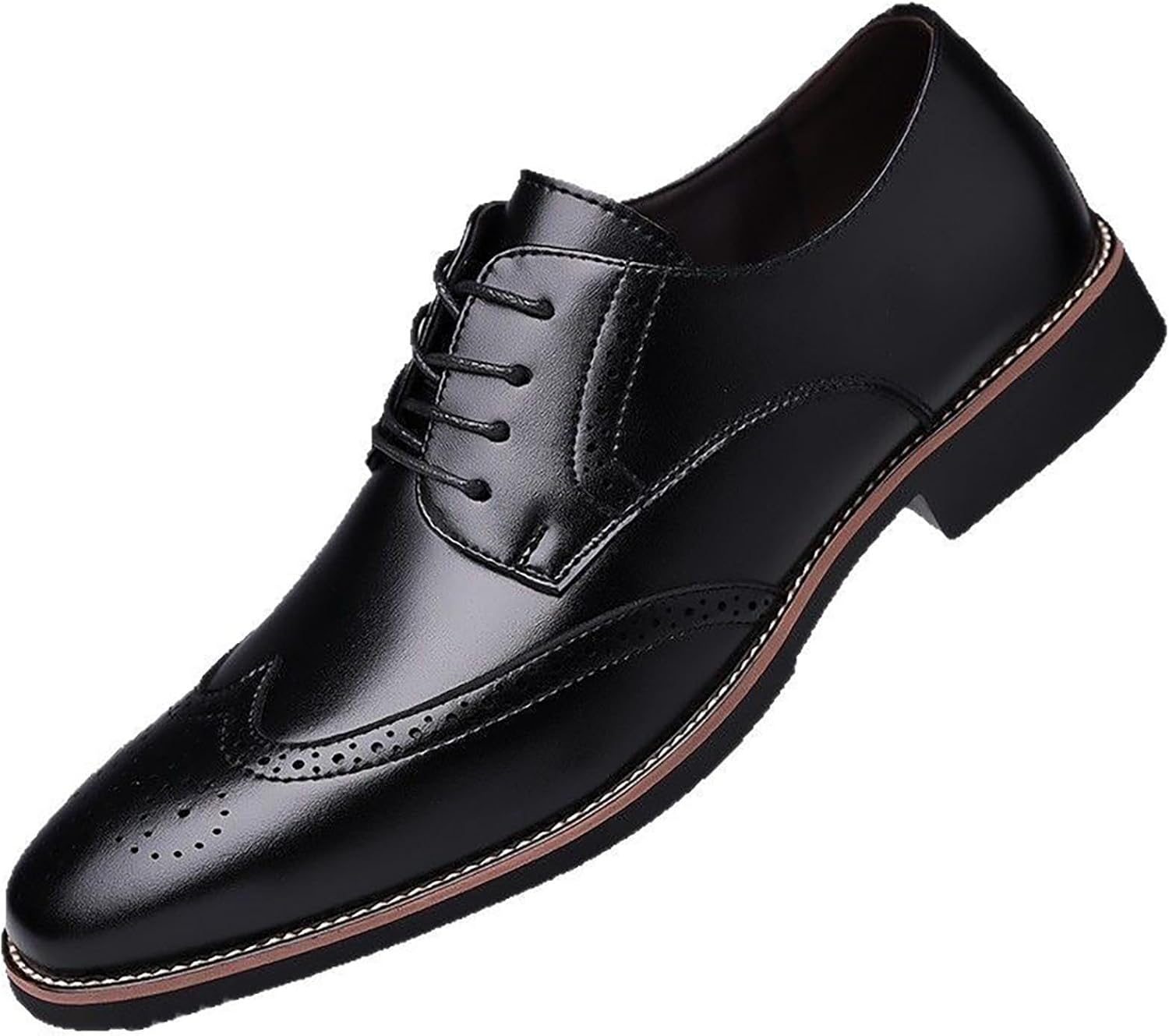 Мужские кожаные оксфорды SIYAKE с крыльями, деловые туфли дерби на шнуровке, ретро стиль, острый носок, удобные формальные броги, обувь для свадьбы и вечеринки, черный
Мужские кожаные оксфорды SIYAKE с крыльями, деловые туфли дерби на шнуровке, ретро стиль, острый носок, удобные формальные броги, обувь для свадьбы и вечеринки, черный