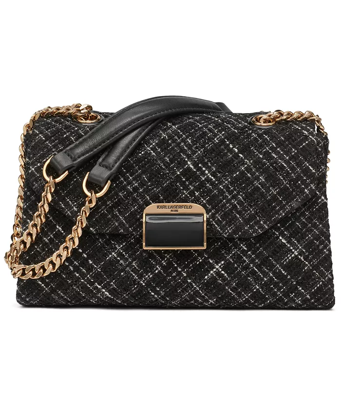 Маленькая сумка через плечо Liana KARL LAGERFELD PARIS, черный
Маленькая сумка через плечо Liana KARL LAGERFELD PARIS, черный