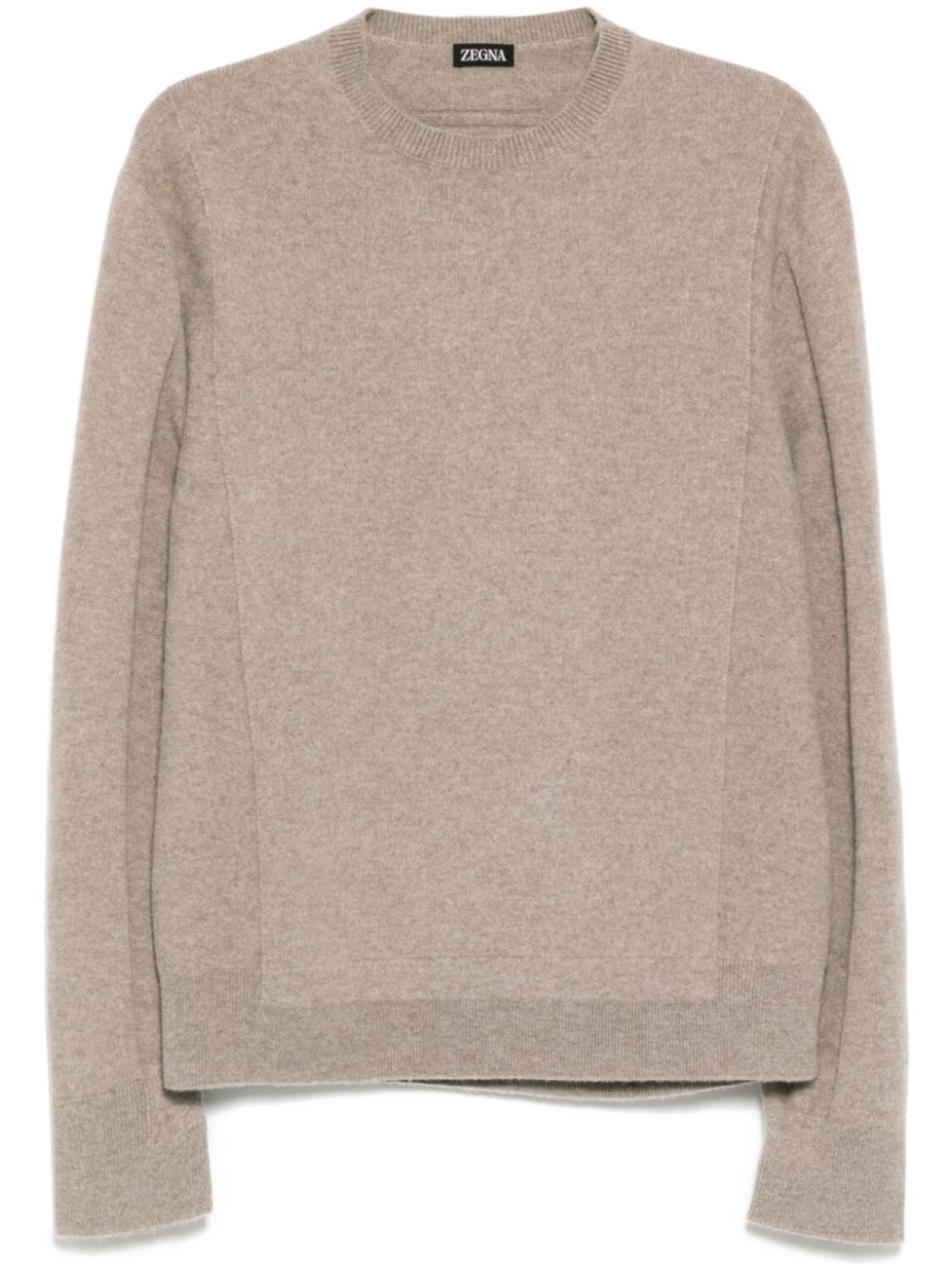 Меланжевая рубашка поло с длинными рукавами Zegna, коричневый
Меланжевая рубашка поло с длинными рукавами Zegna, коричневый