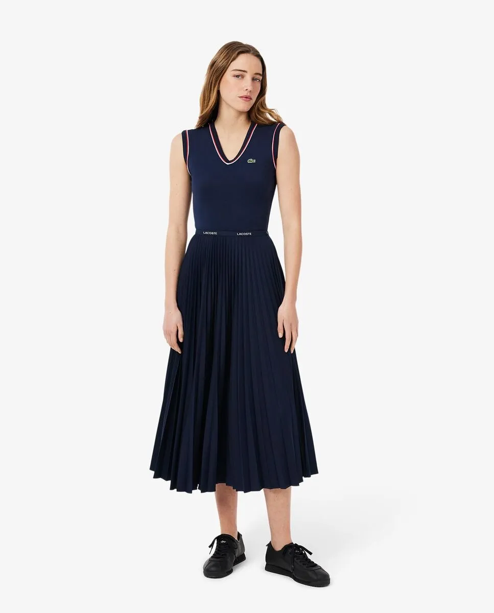 Юбка плиссе с эластичной талией Lacoste, тёмно-синий
Юбка плиссе с эластичной талией Lacoste, тёмно-синий