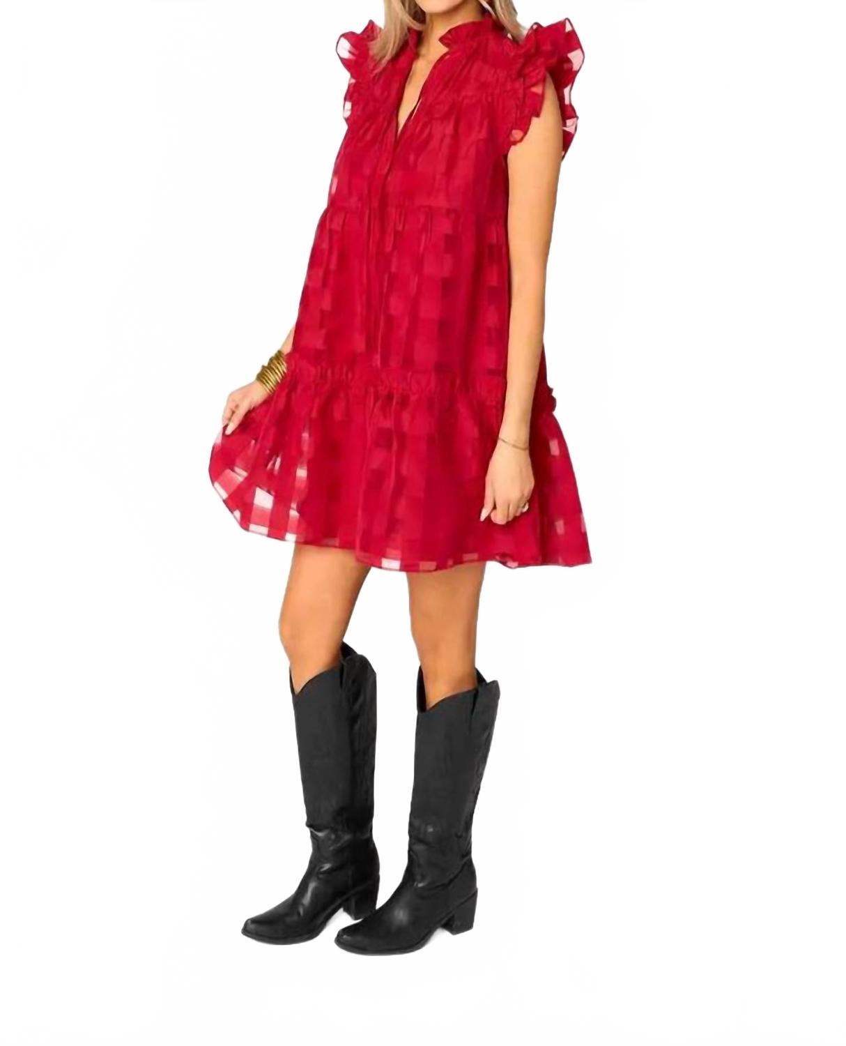 Мини-платье Aubrey Ruby BUDDYLOVE, Ruby
Мини-платье Aubrey Ruby BUDDYLOVE, Ruby