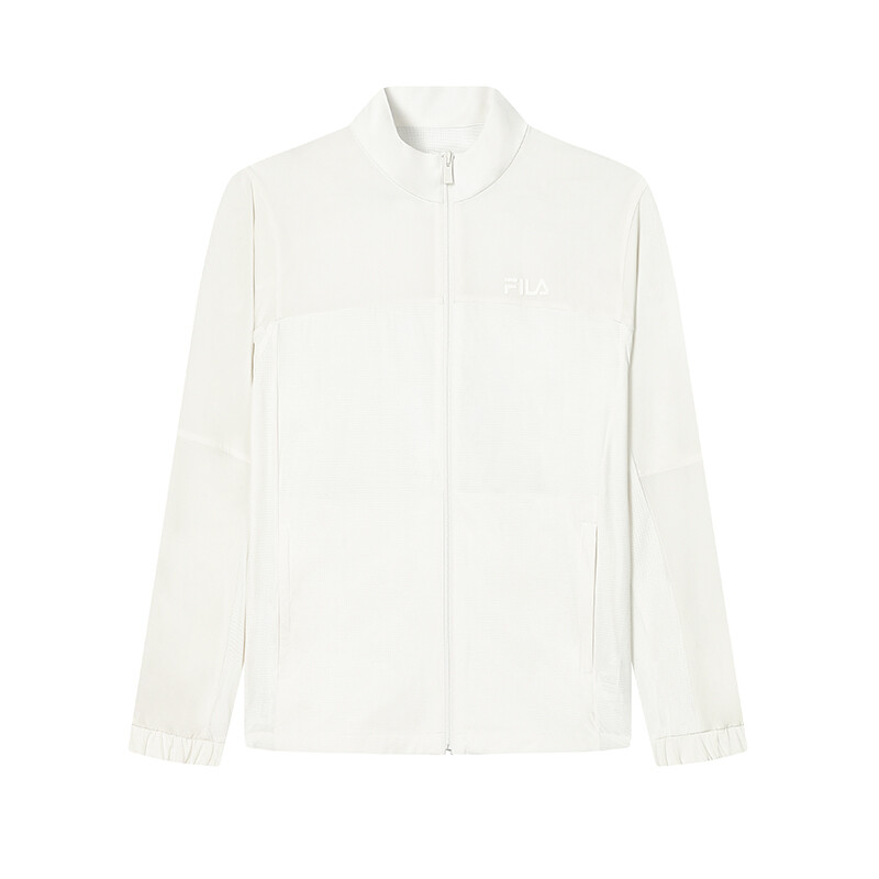 Куртка мужская фарфорово-белая Fila, белый 
Куртка мужская фарфорово-белая Fila, белый