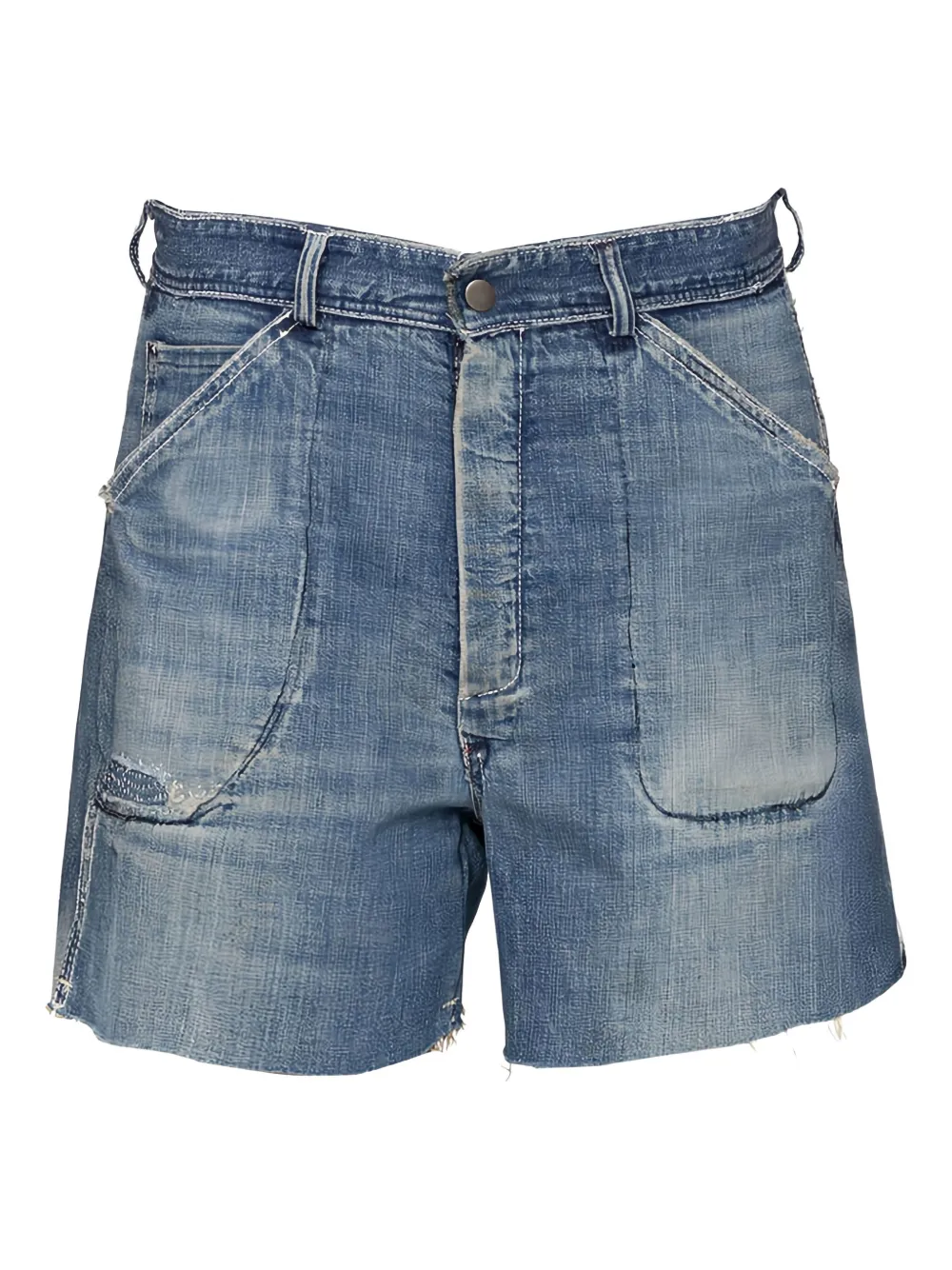 Джинсовые шорты с потертыми карманами Sea, синий
Джинсовые шорты с потертыми карманами Sea, синий