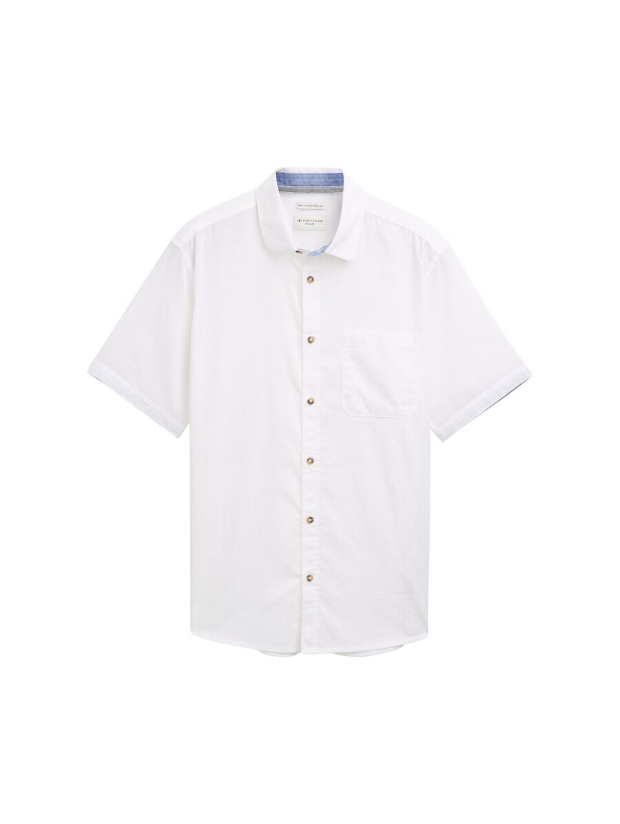 Рубашка на пуговицах классического кроя TOM TAILOR, белый
Рубашка на пуговицах классического кроя TOM TAILOR, белый