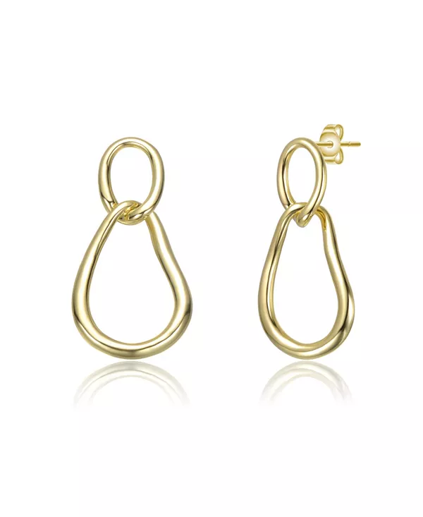 Золотые серьги-подвески Harmony, покрытые 14-каратным золотом Rachel Glauber, gold
Золотые серьги-подвески Harmony, покрытые 14-каратным золотом Rachel Glauber, gold