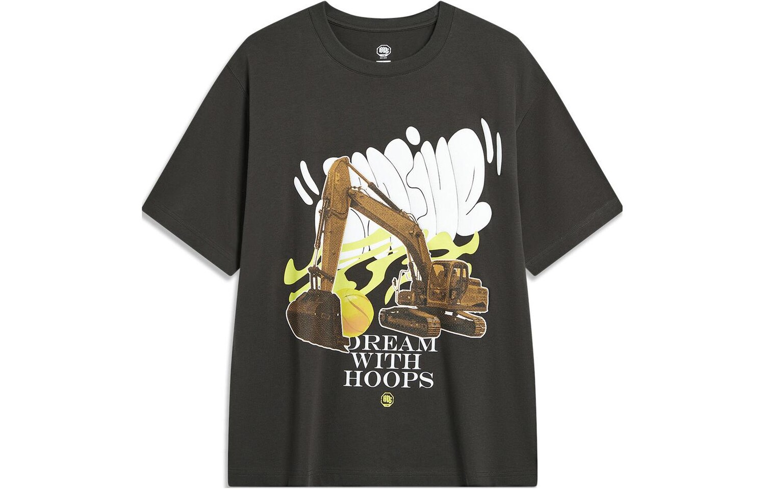 Футболка Badfive унисекс черная Lining, черный 
Футболка Badfive унисекс черная Lining, черный