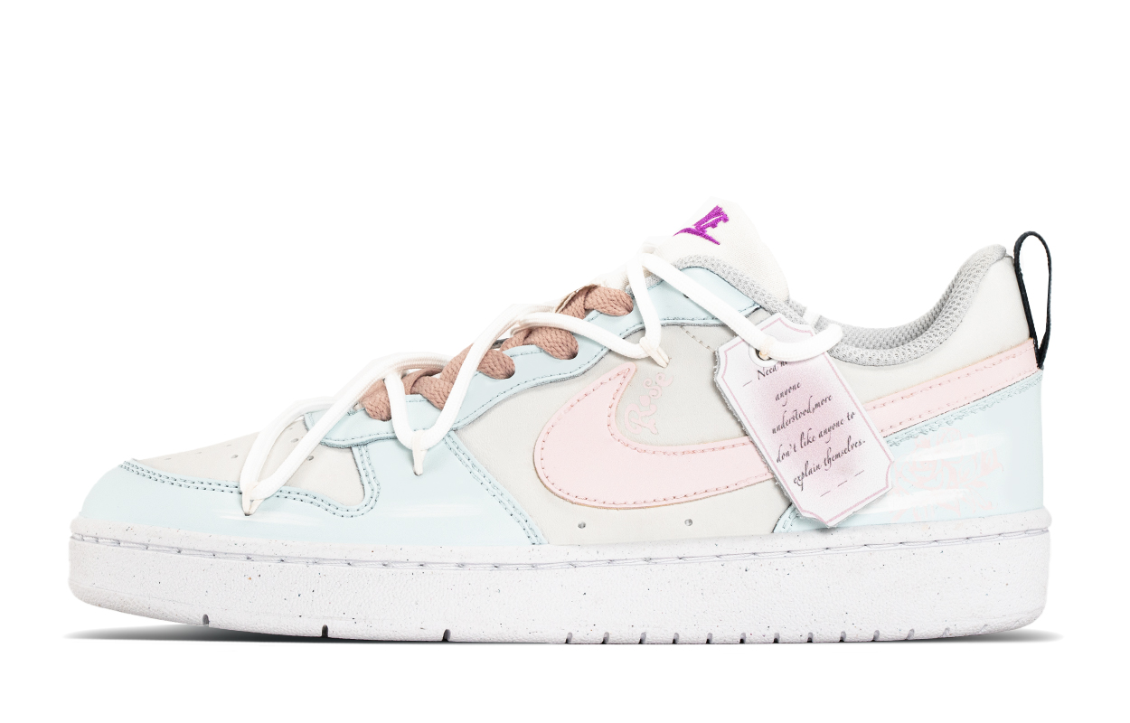 Nike Кроссовки для скейтбординга Court Borough Slip Resistant Shock Absorbers низкие детские Blue Pink для подростков
Nike Кроссовки для скейтбординга Court Borough Slip Resistant Shock Absorbers низкие детские Blue Pink для подростков