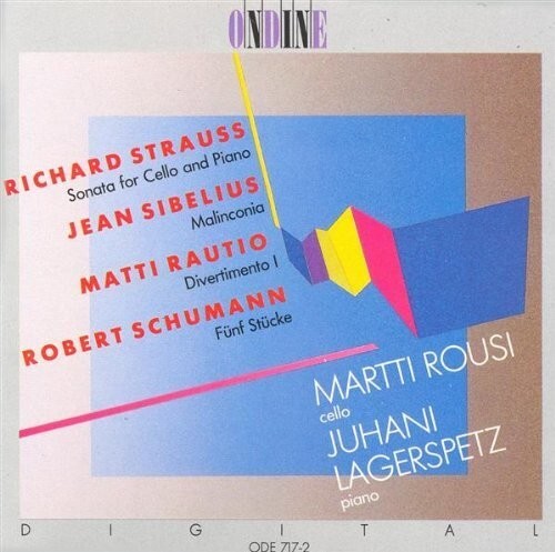 CD диск Rousi / Lagerspetz: Strauss Sibelius Schumann 
CD диск Rousi / Lagerspetz: Strauss Sibelius Schumann
