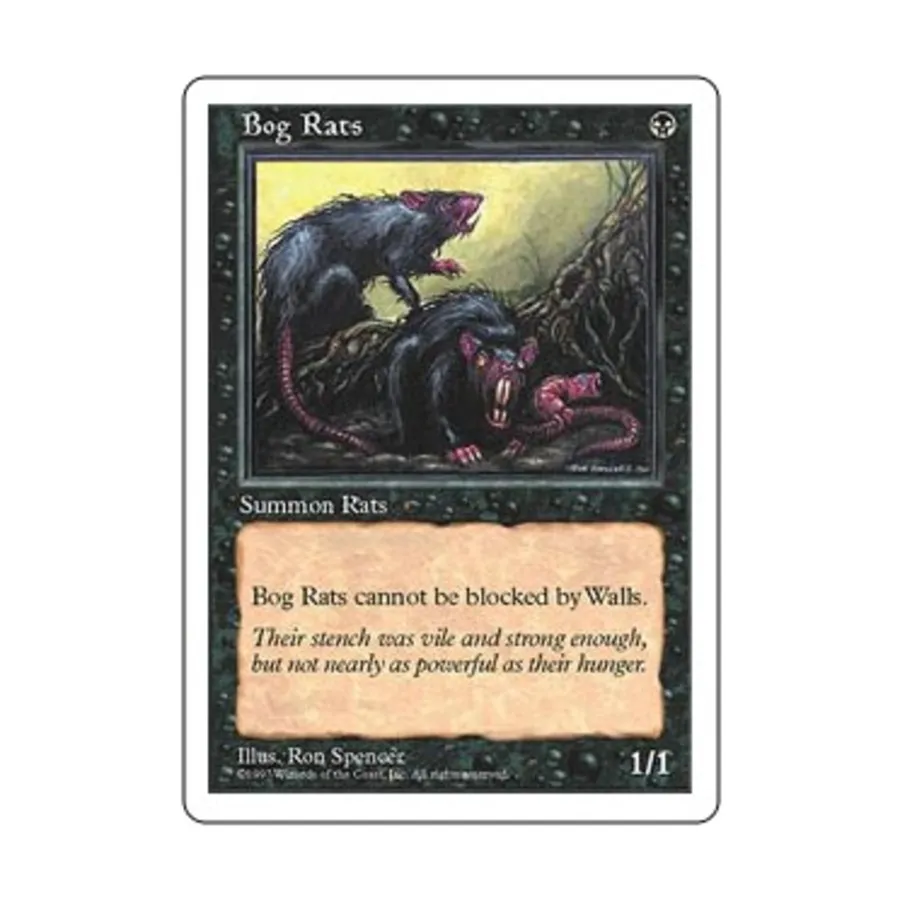 CCG Болотные крысы (С), MTG - 5th Edition
CCG Болотные крысы (С), MTG - 5th Edition