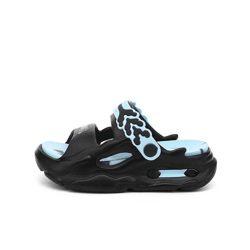 Детские дышащие шлепанцы для улицы из ЭВА Jeep, черный/синий
Детские дышащие шлепанцы для улицы из ЭВА Jeep, черный/синий