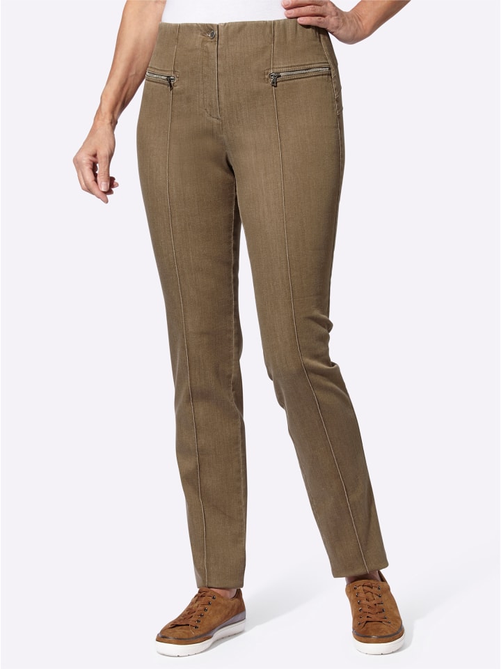 Джинсы из серо-коричневого денима Cosma
Джинсы из серо-коричневого денима Cosma