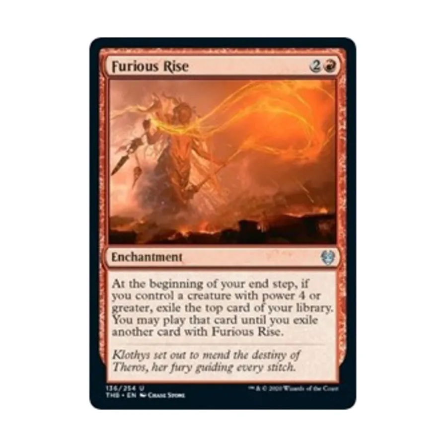 CCG Яростный подъем (U), MTG - Theros Beyond Death
CCG Яростный подъем (U), MTG - Theros Beyond Death