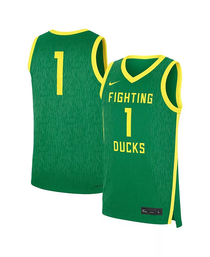 Мужская зеленая баскетбольная майка Oregon Ducks Road Replica Nike
Мужская зеленая баскетбольная майка Oregon Ducks Road Replica Nike