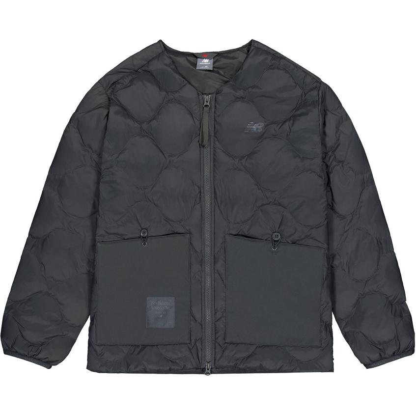 New Balance Мужская темно-серая пуховая куртка, Dark Gray 
New Balance Мужская темно-серая пуховая куртка, Dark Gray