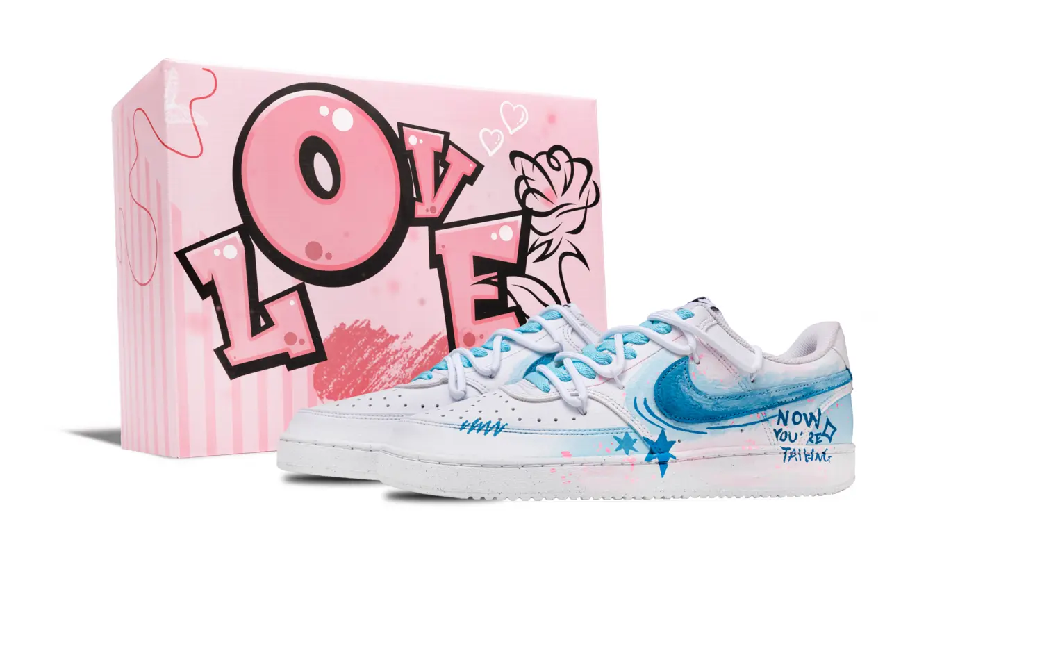 Nike Кроссовки Court Vision 1 Langlang Box с низким верхом, противоскользящие, износостойкие, мужские, светло-голубые
Nike Кроссовки Court Vision 1 Langlang Box с низким верхом, противоскользящие, износостойкие, мужские, светло-голубые