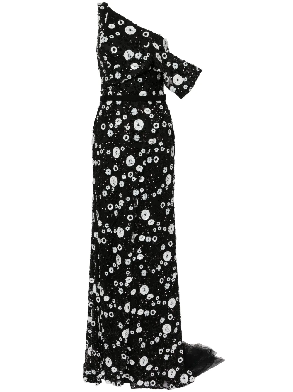 Платье из тюля с открытыми плечами Saiid Kobeisy, черный
Платье из тюля с открытыми плечами Saiid Kobeisy, черный