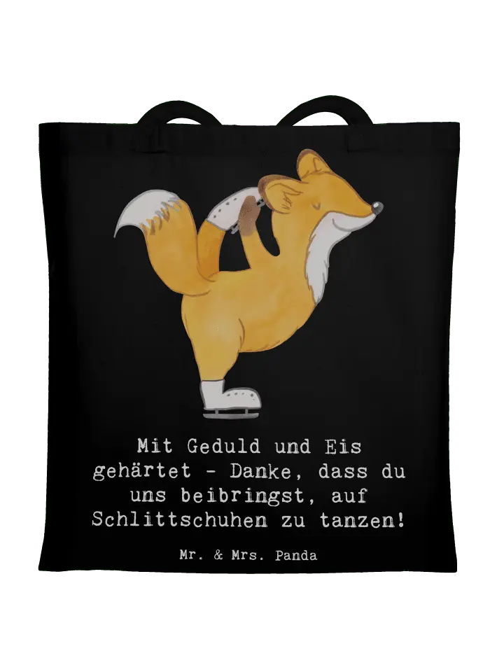 Сумка для переноски Mr & Mrs Panda Eiskunstlauf Trainerin, черный
Сумка для переноски Mr & Mrs Panda Eiskunstlauf Trainerin, черный