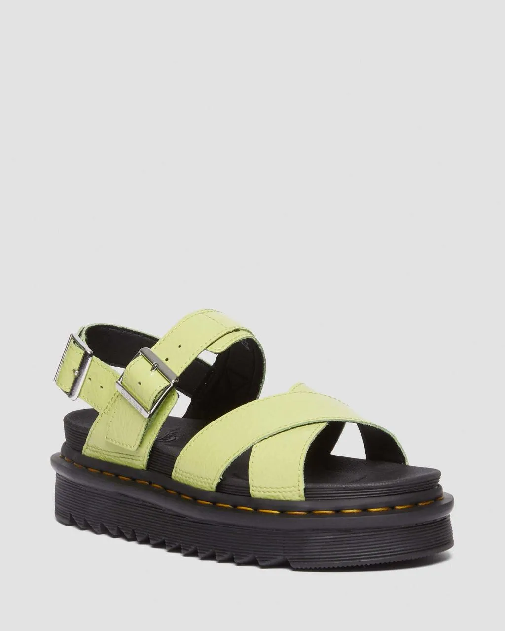 Сандалии из лакированной кожи с потертостями Dr. Martens Voss II, цвет Lime Green — Distressed Patent
Сандалии из лакированной кожи с потертостями Dr. Martens Voss II, цвет Lime Green — Distressed Patent