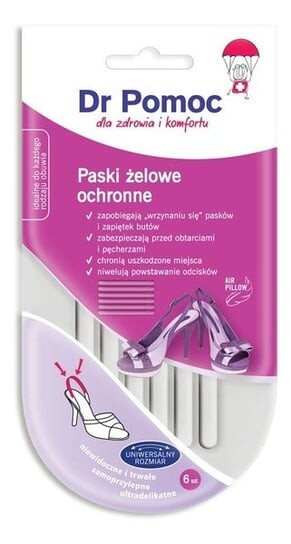 Гелевые полоски, 6 шт. Dr Pomoc
Гелевые полоски, 6 шт. Dr Pomoc