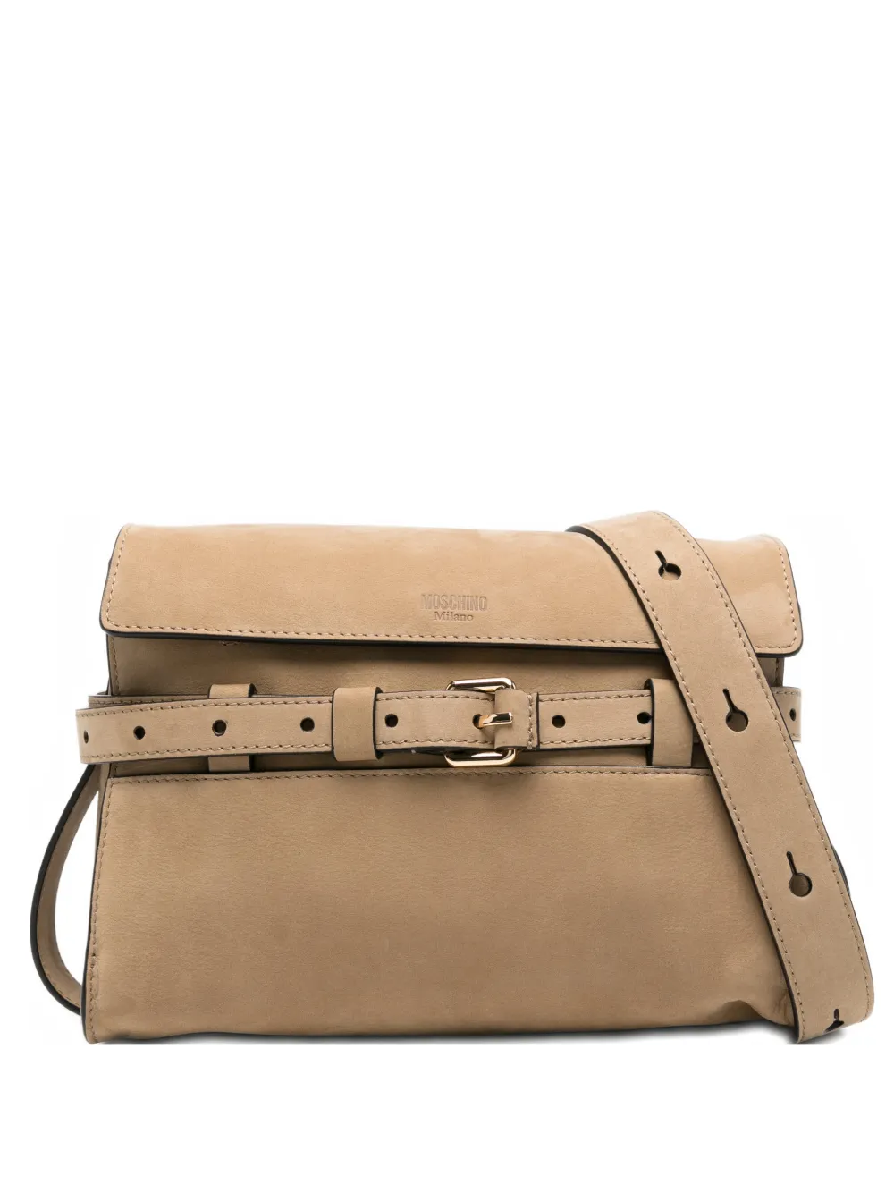 Сумка на плечо с пряжкой Moschino, коричневый
Сумка на плечо с пряжкой Moschino, коричневый