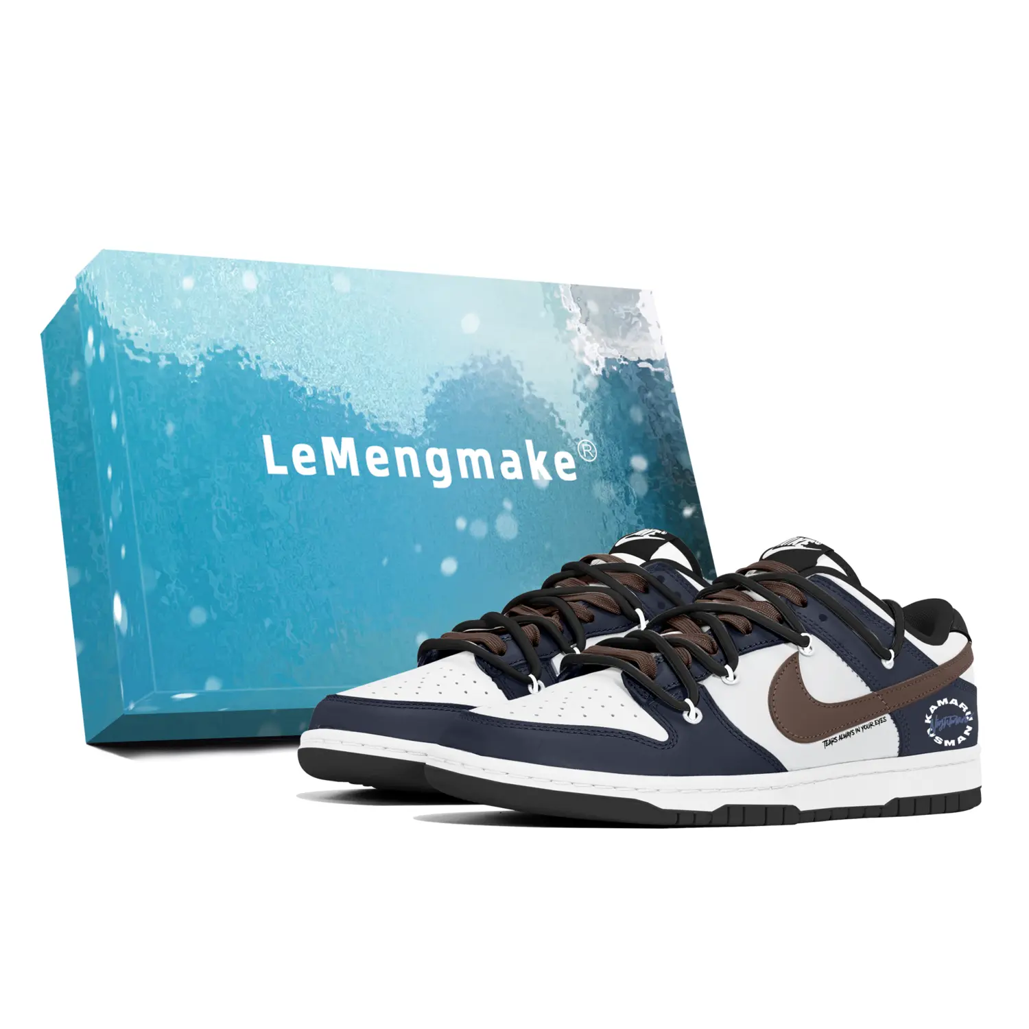 Nike Кроссовки для скейтбординга Dunk Lemon Joy, износостойкие, темно-синие, мужские
Nike Кроссовки для скейтбординга Dunk Lemon Joy, износостойкие, темно-синие, мужские