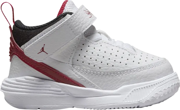 Кроссовки Jordan Max Aura 5 TD 'White Varsity Red', белый
Кроссовки Jordan Max Aura 5 TD 'White Varsity Red', белый