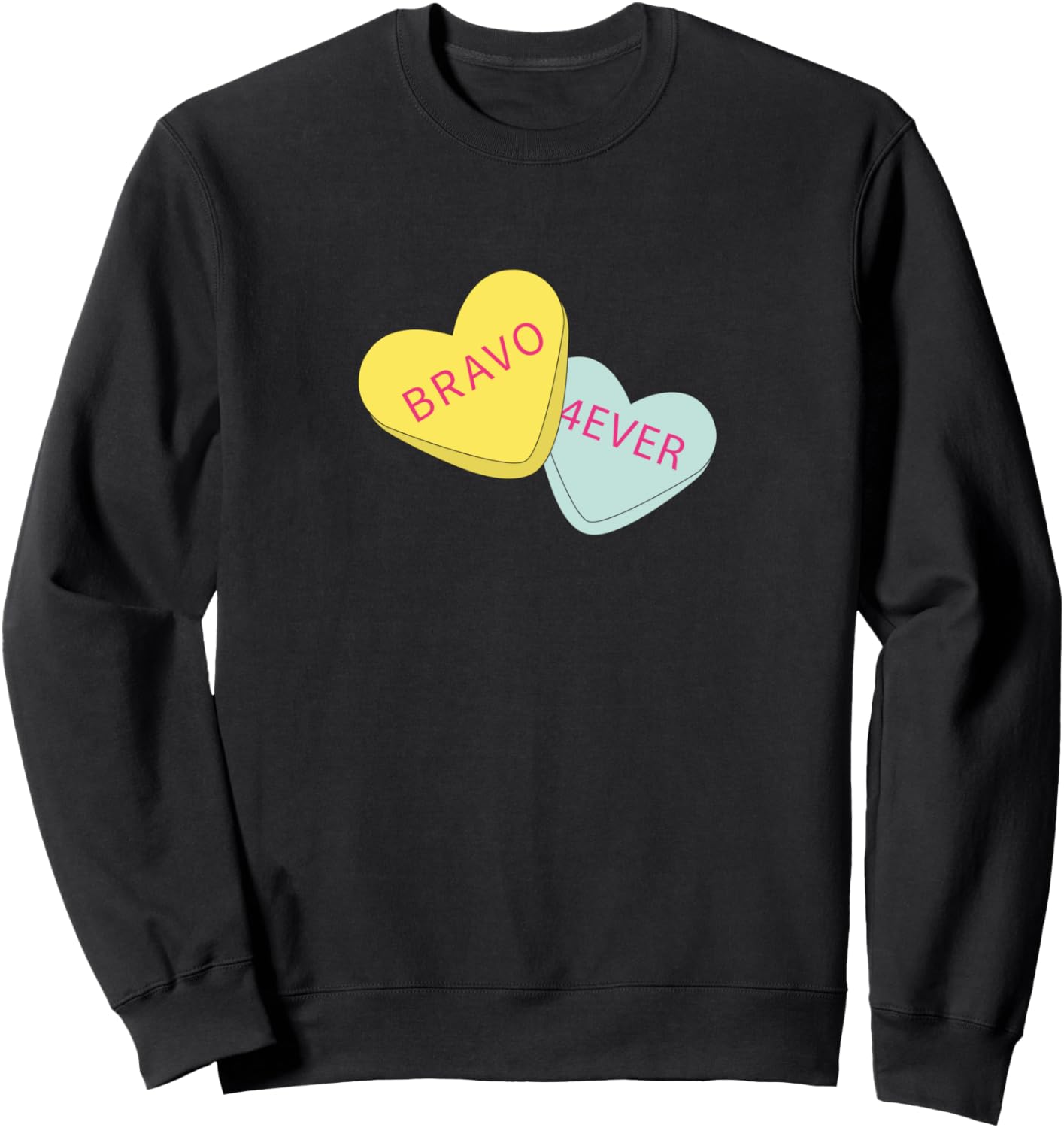 Толстовка Bravo Heart Candy 4EVER Bravo Tv, черный
Толстовка Bravo Heart Candy 4EVER Bravo Tv, черный
