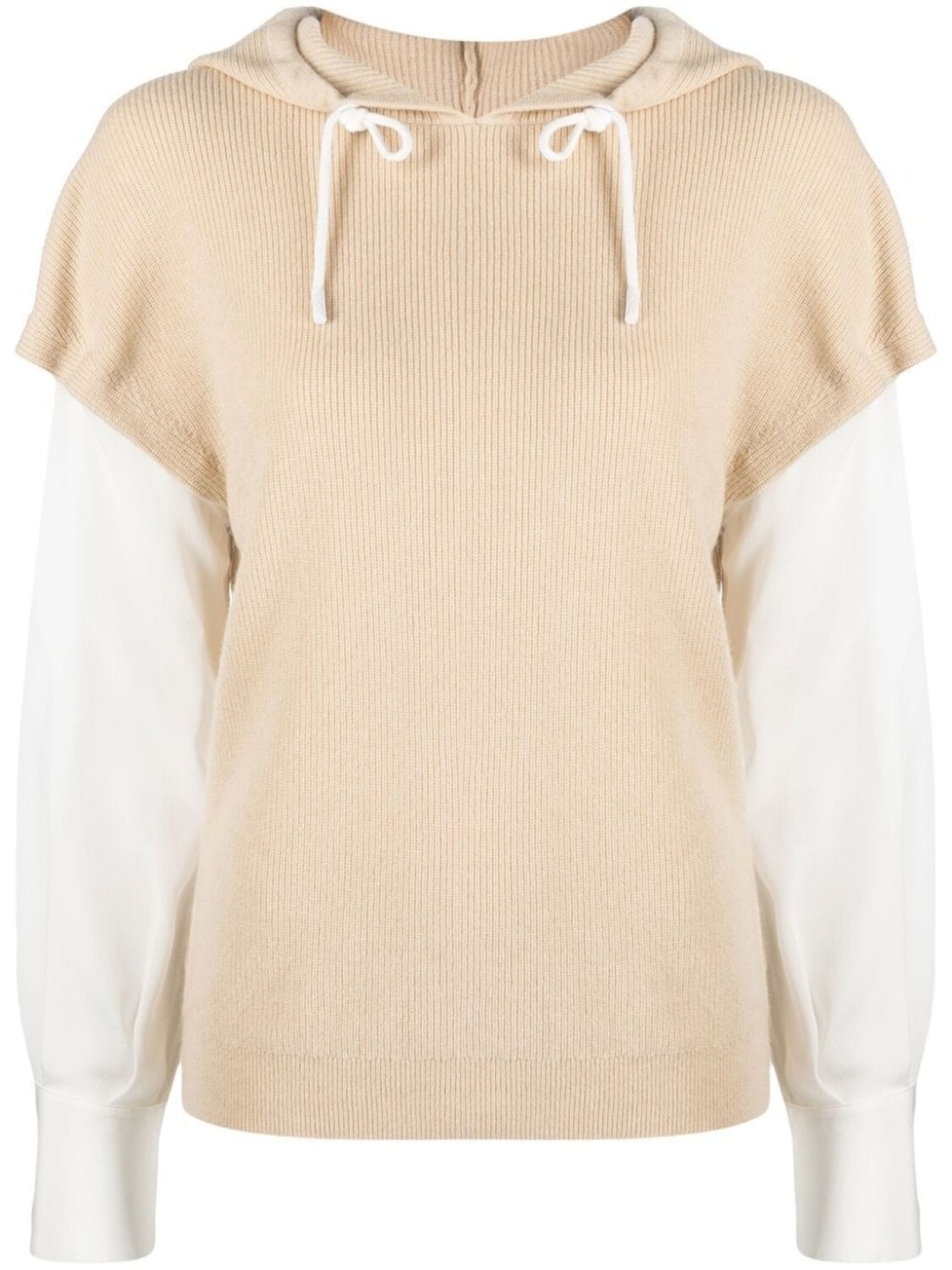 Max & Moi худи с короткими рукавами и кулиской, нейтральный цвет
Max & Moi худи с короткими рукавами и кулиской, нейтральный цвет