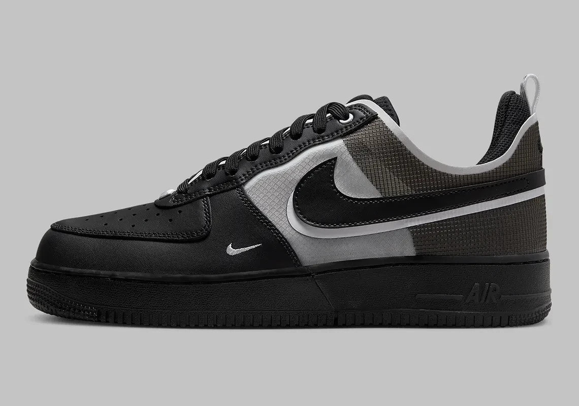 Мужские кроссовки Nike Air Force 1 React DM0573-002, черно-белые, в стиле casual
Мужские кроссовки Nike Air Force 1 React DM0573-002, черно-белые, в стиле casual