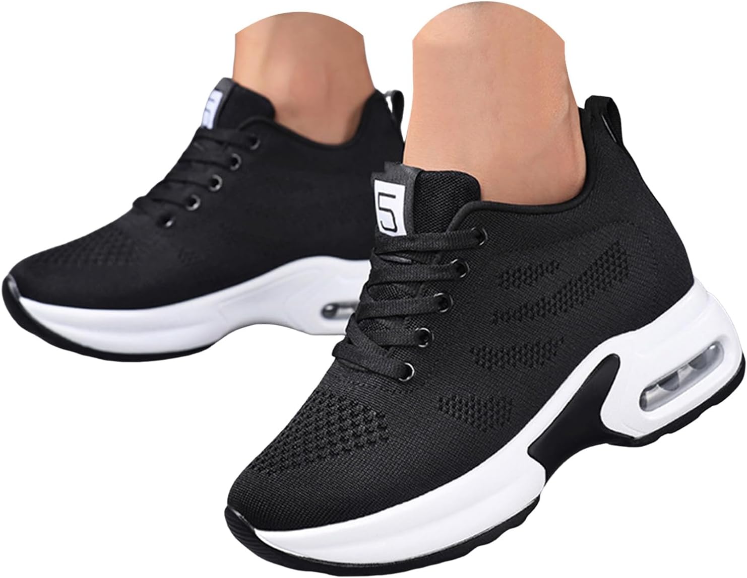 Женские ортопедические кроссовки ZSpzx Mesh, модные вязаные с широкой носочной частью, шнуровкой, спортивные с поддержкой свода стопы, баскетбольные, дышащие, легкие, нескользящие, удобные для ходьбы, белый
Женские ортопедические кроссовки ZSpzx Mesh, модные вязаные с широкой носочной частью, шнуровкой, спортивные с поддержкой свода стопы, баскетбольные, дышащие, легкие, нескользящие, удобные для ходьбы, белый