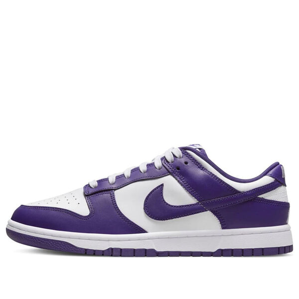 Кроссовки dunk low 'championship purple' Nike, белый
Кроссовки dunk low 'championship purple' Nike, белый