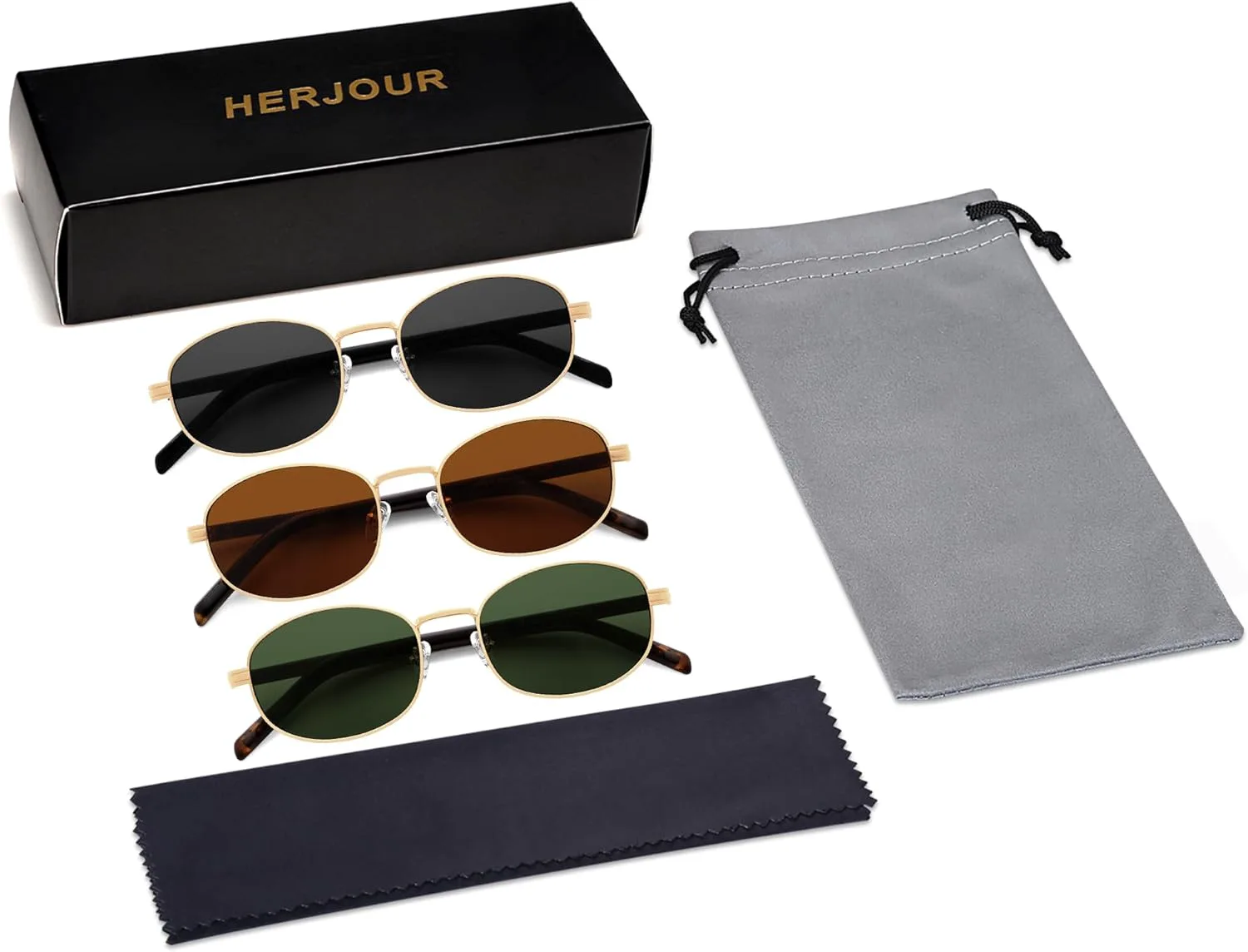 Модные ретро-солнцезащитные очки овальной формы для женщин и мужчин, классические винтажные солнцезащитные очки 90-х годов AR81051 HERJOUR, Gold/Black+gold/Brown
Модные ретро-солнцезащитные очки овальной формы для женщин и мужчин, классические винтажные солнцезащитные очки 90-х годов AR81051 HERJOUR, Gold/Black+gold/Brown