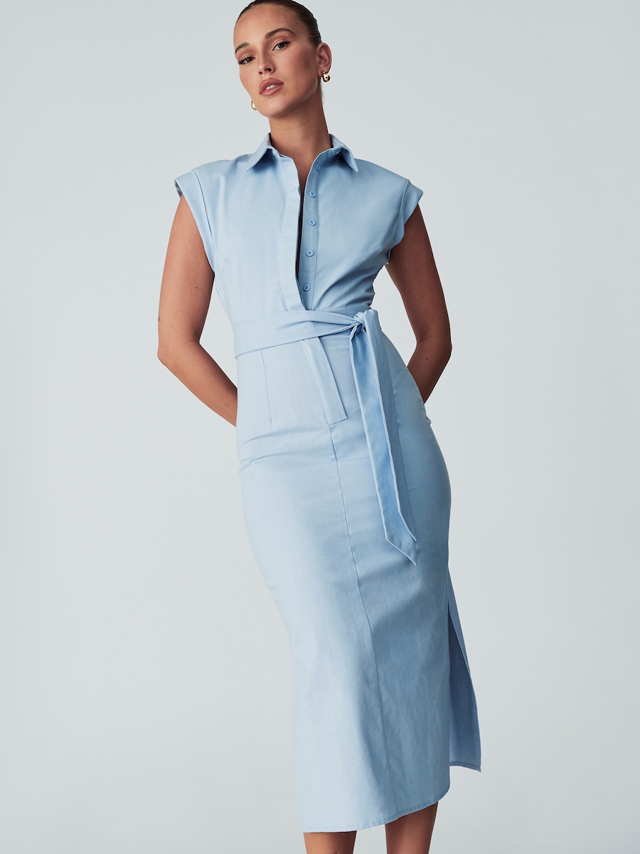 Платье-рубашка Willa LAURENCE, светло-голубой
Платье-рубашка Willa LAURENCE, светло-голубой