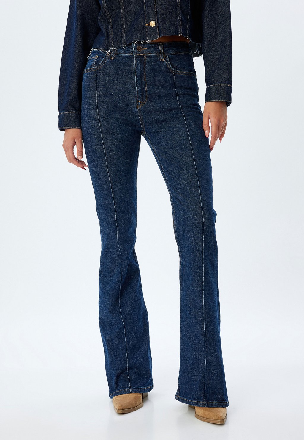 Джинсы Bootcut Koton, синий
Джинсы Bootcut Koton, синий