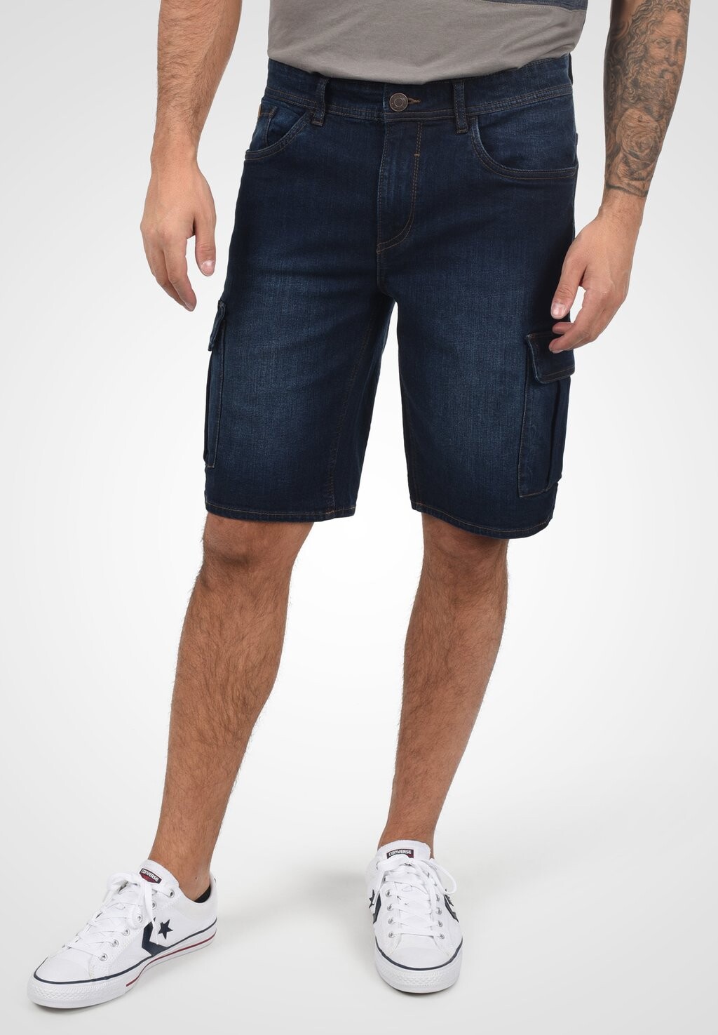 Джинсовые шорты BHJACKO Blend, темно-синий
Джинсовые шорты BHJACKO Blend, темно-синий