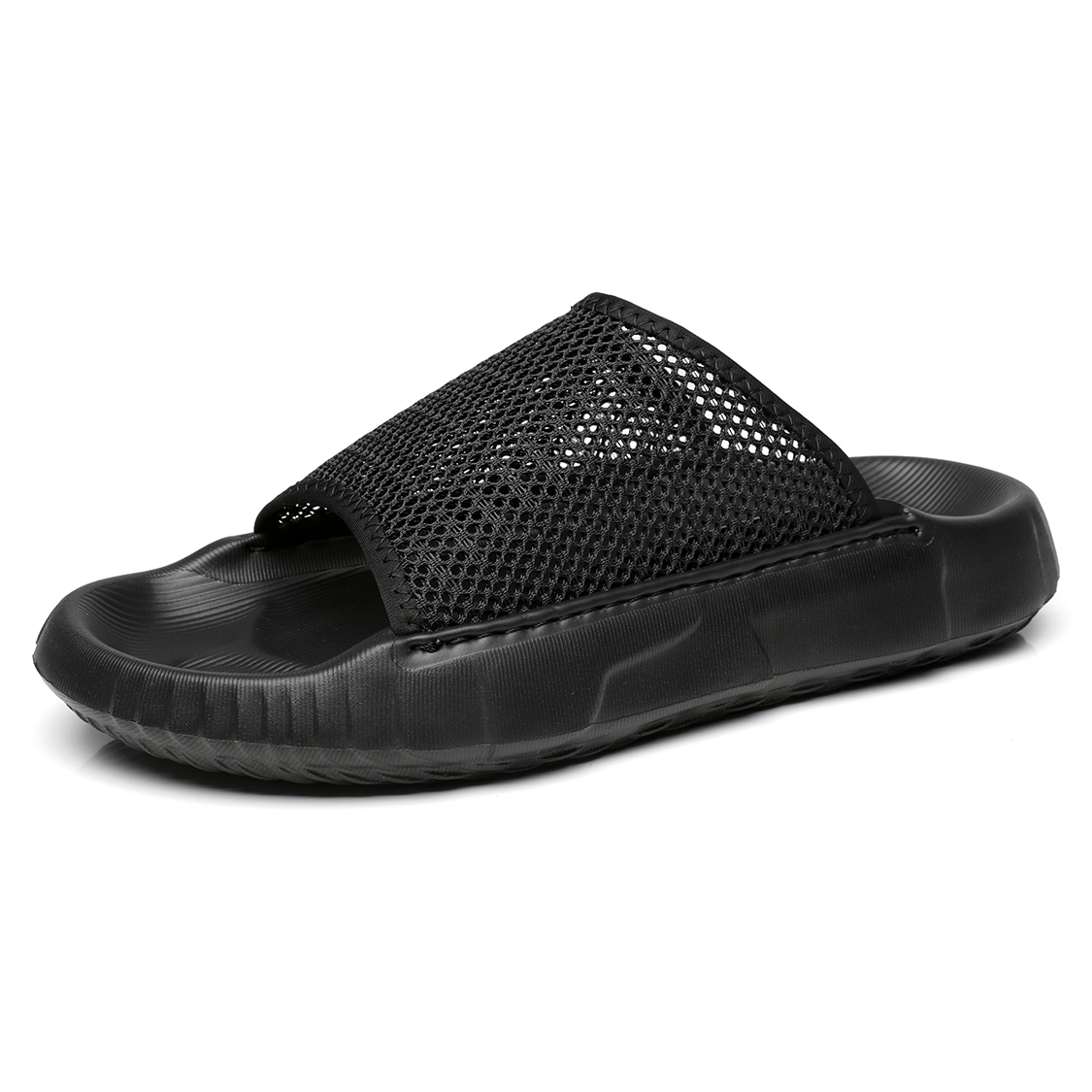 HUITE Тапочки-слайды мужские черные
HUITE Тапочки-слайды мужские черные