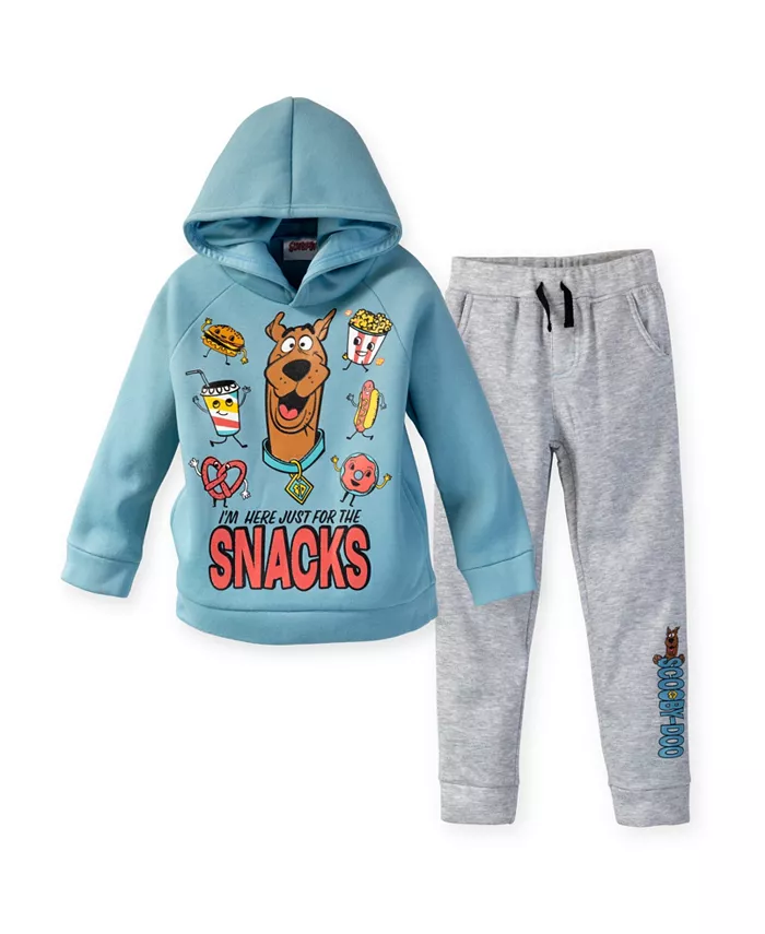 Детский комплект из флисовой толстовки с капюшоном и брюк Warner Bros Scooby Doo, синий
Детский комплект из флисовой толстовки с капюшоном и брюк Warner Bros Scooby Doo, синий