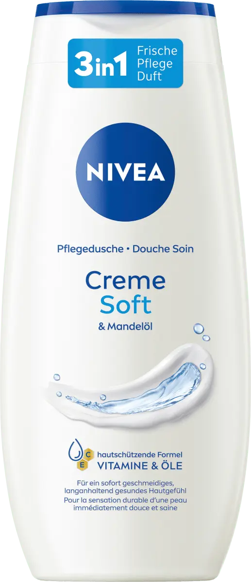 Крем-крем для душа Мягкий 250мл NIVEA
Крем-крем для душа Мягкий 250мл NIVEA