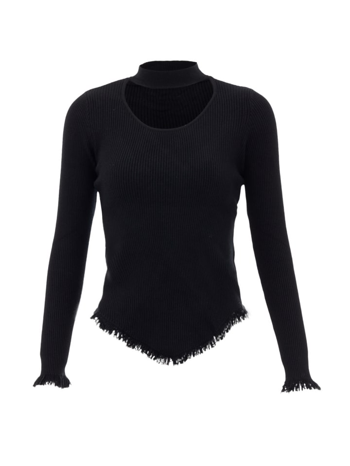 Женский свитер черного цвета myMo
Женский свитер черного цвета myMo