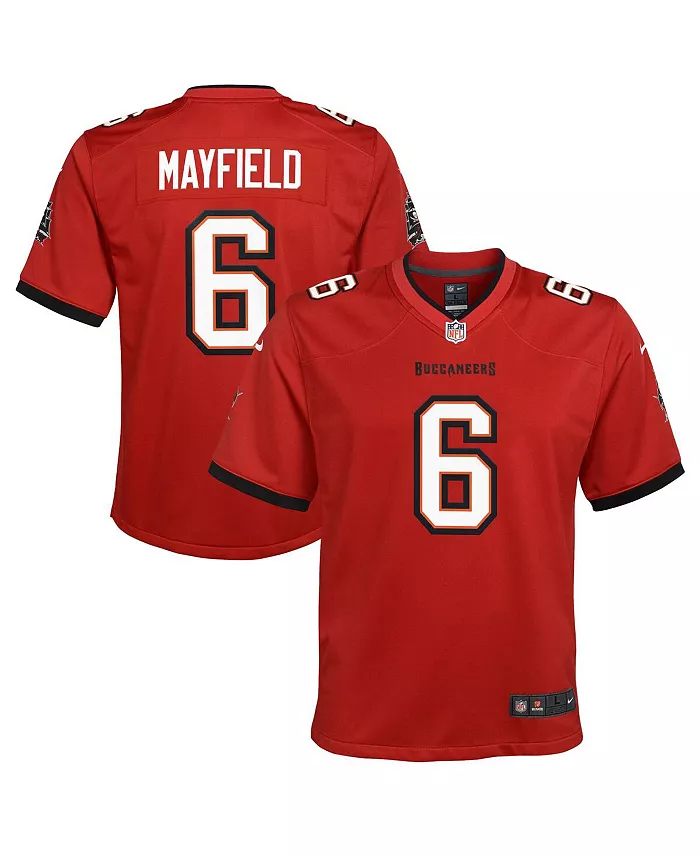 Футболка Tampa Bay Buccaneers игровая красная Big Boys Baker Mayfield Nike
Футболка Tampa Bay Buccaneers игровая красная Big Boys Baker Mayfield Nike