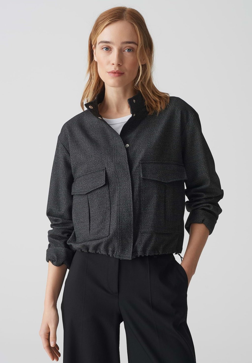 Куртка-бомбер OPUS, черный
Куртка-бомбер OPUS, черный